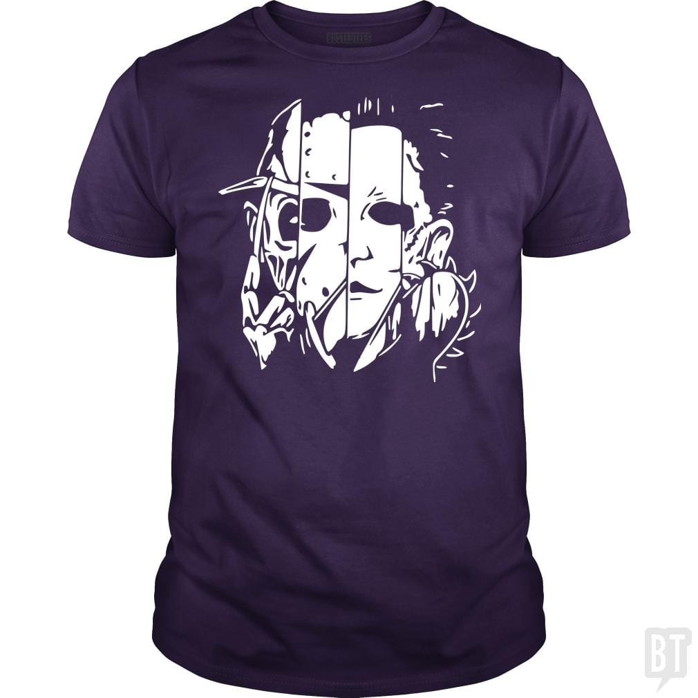 Horror Movie Mashup T Shirt - BustedTees.com
