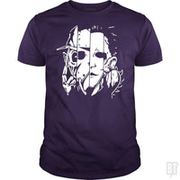 Load image into Gallery viewer, Horror Movie Mashup T Shirt - BustedTees.com
