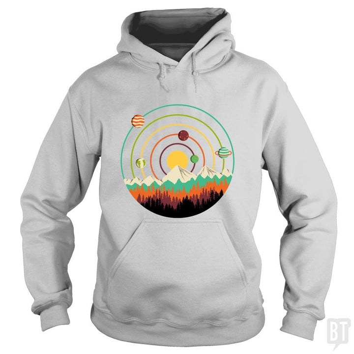 Planets Lanscape - BustedTees.com