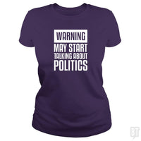 Load image into Gallery viewer, Funny Political T Shirts Gift For Political Junkie - BustedTees.com
