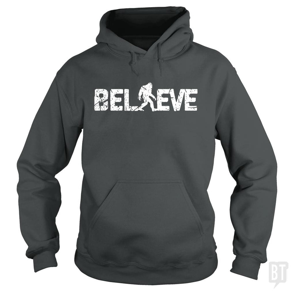 Believe Bigfoot - BustedTees.com