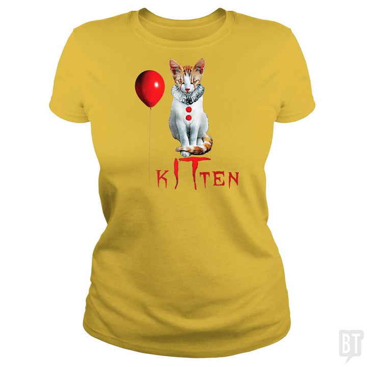 Kitten Halloween - BustedTees.com