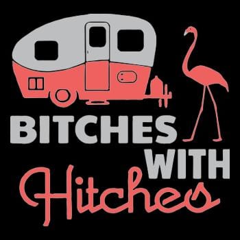 Bitches with hitches t shirt