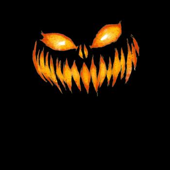 Jack O Lantern Scary Carved Pumpkin Face Halloween