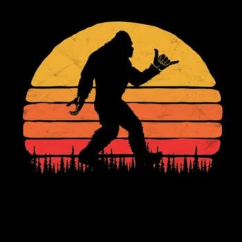 Funny Shaka Aloha Bigfoot Surfer Shirt - Believe D