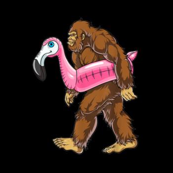 Pool Party Bigfoot Flamingo