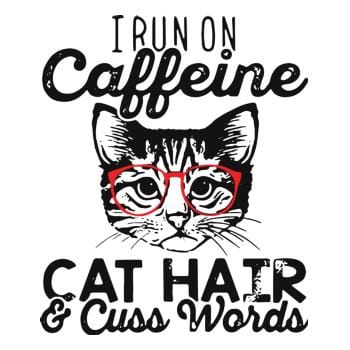 i run on cafeeine t shirt