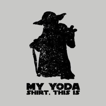 This is my Yoda shirt.