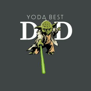 StarWarS Yoda Lightsaber Best Dad Fathers Day