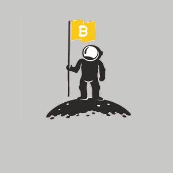 Bitcoin To The Moon Tee Bitcoin Shirt