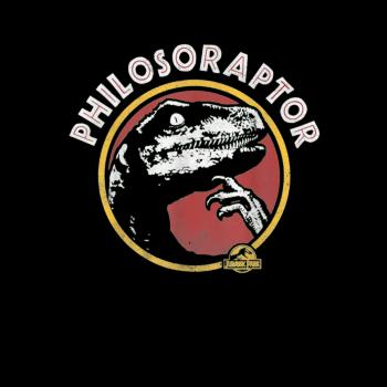 Jurassic Park Philosopher Funny Humor Graphic