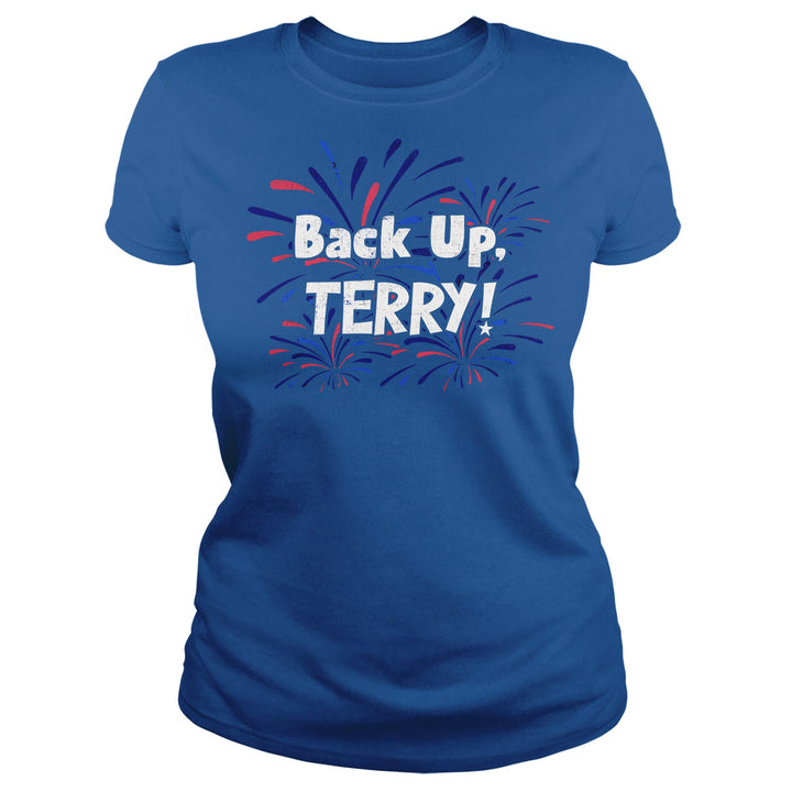 Back Up, Terry! - BustedTees.com