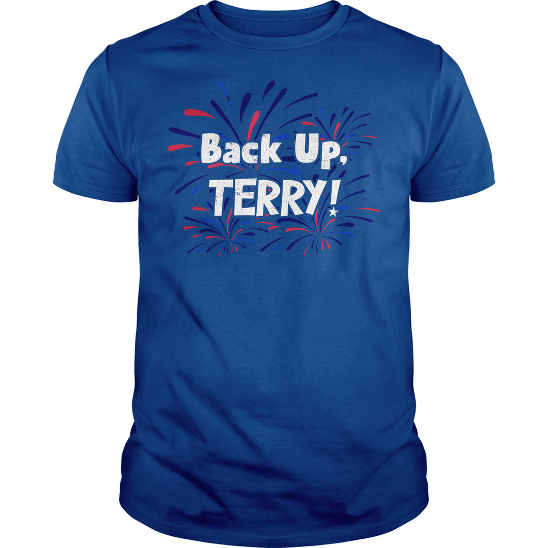 Back Up, Terry! - BustedTees.com