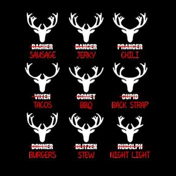 SunFrog-Busted Anjaka Deer Emoticon