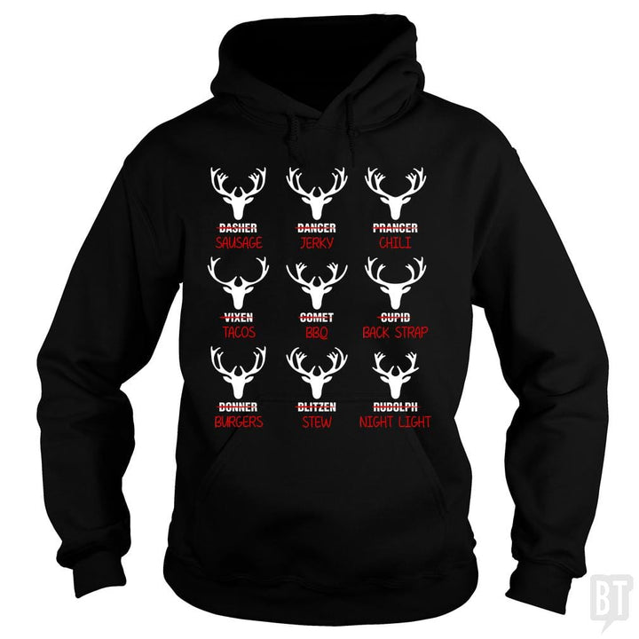 SunFrog-Busted Anjaka Hoodie / Black / S Deer Emoticon