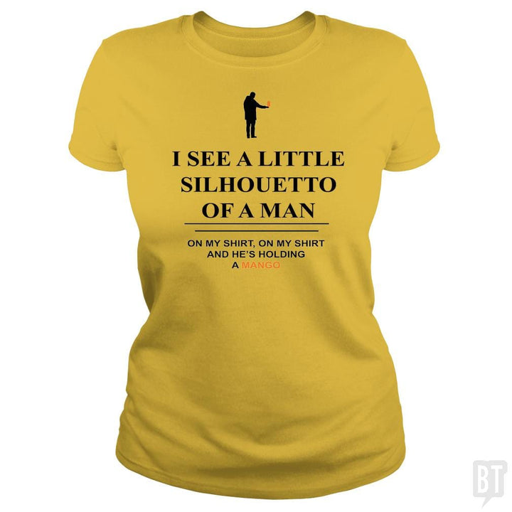 SunFrog-Busted Anjaka Classic Ladies Tee / Daisy / S Funny Mango