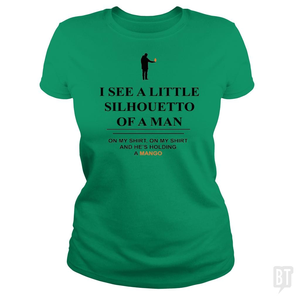 SunFrog-Busted Anjaka Classic Ladies Tee / Irish Green / S Funny Mango