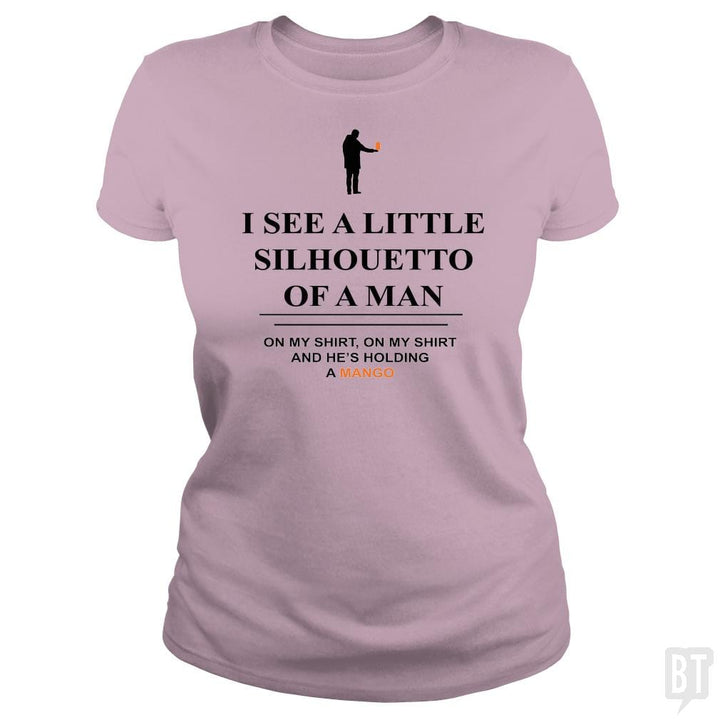 SunFrog-Busted Anjaka Classic Ladies Tee / Light Pink / S Funny Mango