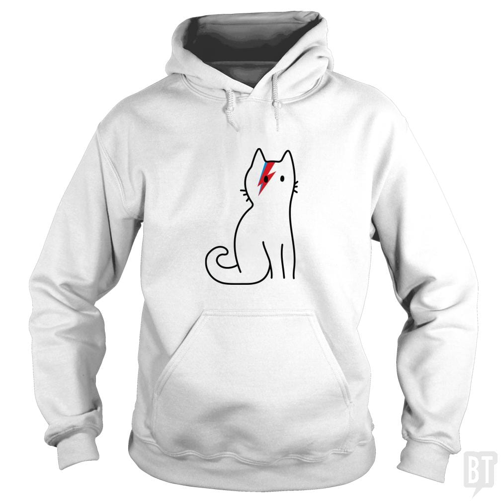 SunFrog-Busted Arif Rahman Hoodie / White / S Cat Bowie