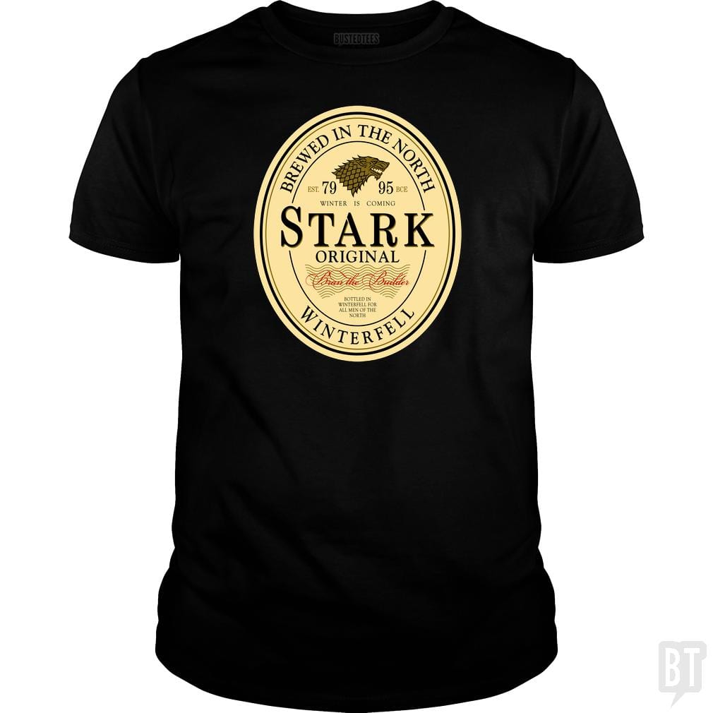 SunFrog-Busted Artpunk101 Classic Guys / Unisex Tee / Black / S Stark Original Stout Beer