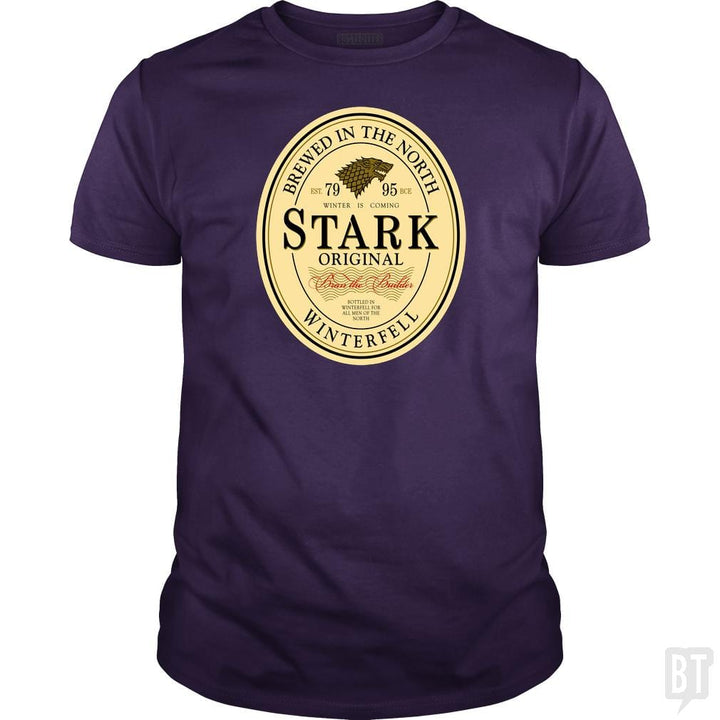 SunFrog-Busted Artpunk101 Classic Guys / Unisex Tee / Purple / S Stark Original Stout Beer