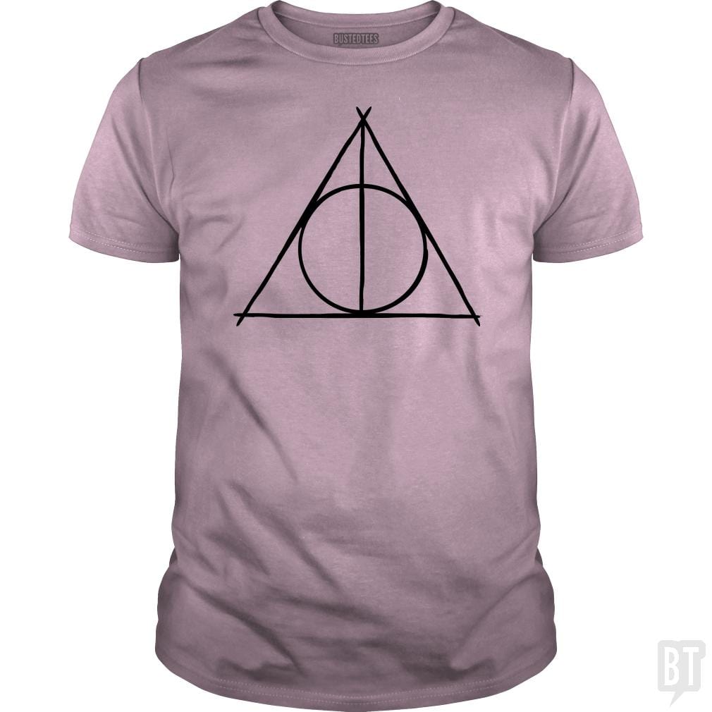 SunFrog-Busted Artpunk101 Classic Guys / Unisex Tee / Light Pink / S The Deathly Hallows