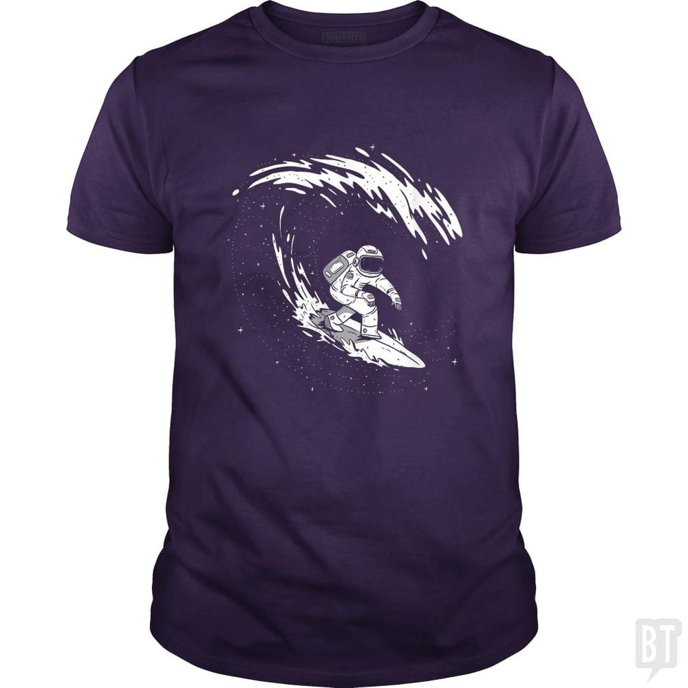 SunFrog-Busted Classic Guys / Unisex Tee / Purple / S Astronaut Astronomer Science Explore Space Adventu