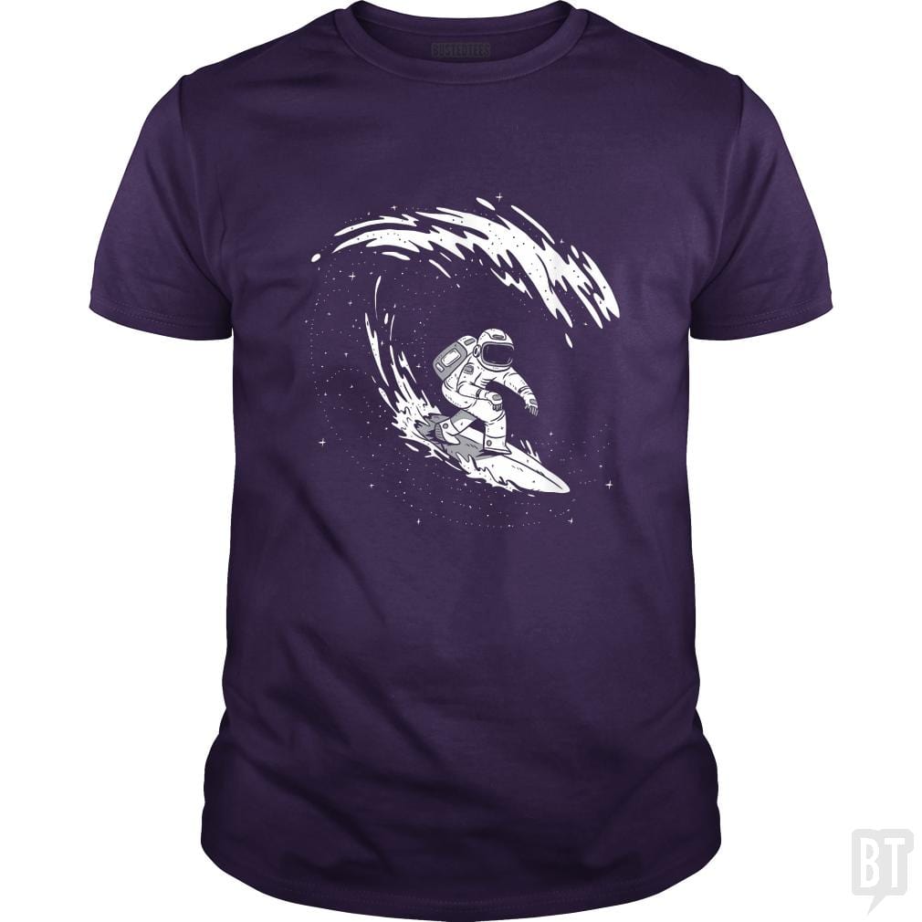SunFrog-Busted Classic Guys / Unisex Tee / Purple / S Astronaut Astronomer Science Explore Space Adventu