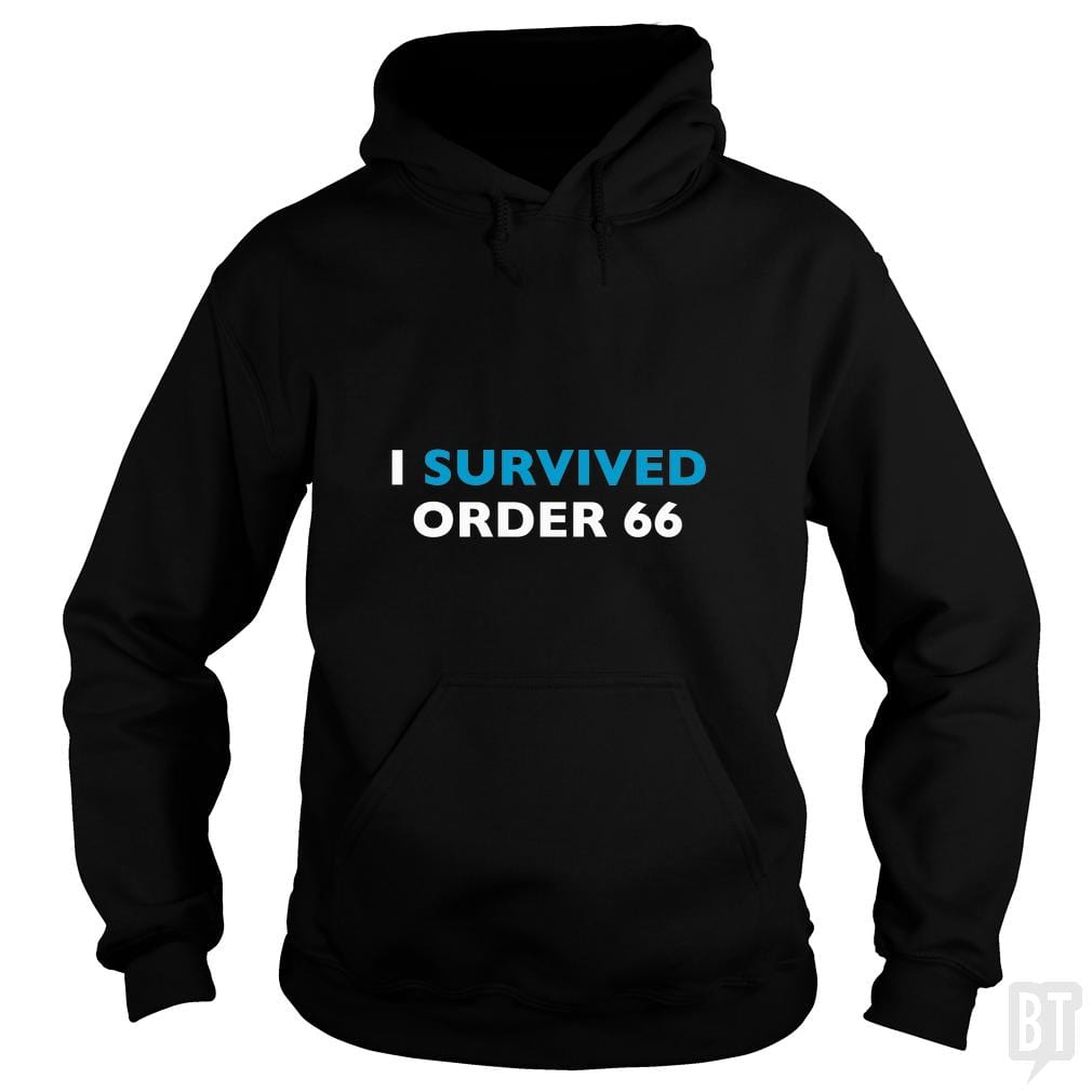 SunFrog-Busted BaggofTricks Hoodie / Black / S Order 66 Blue #2