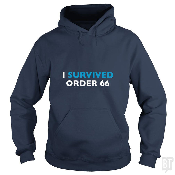 SunFrog-Busted BaggofTricks Hoodie / Navy Blue / S Order 66 Blue #2