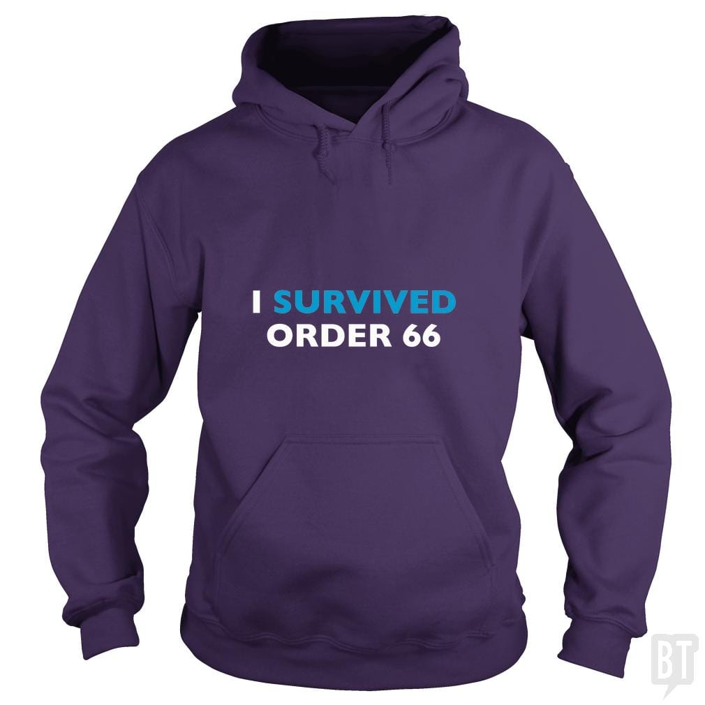 SunFrog-Busted BaggofTricks Hoodie / Purple / S Order 66 Blue #2
