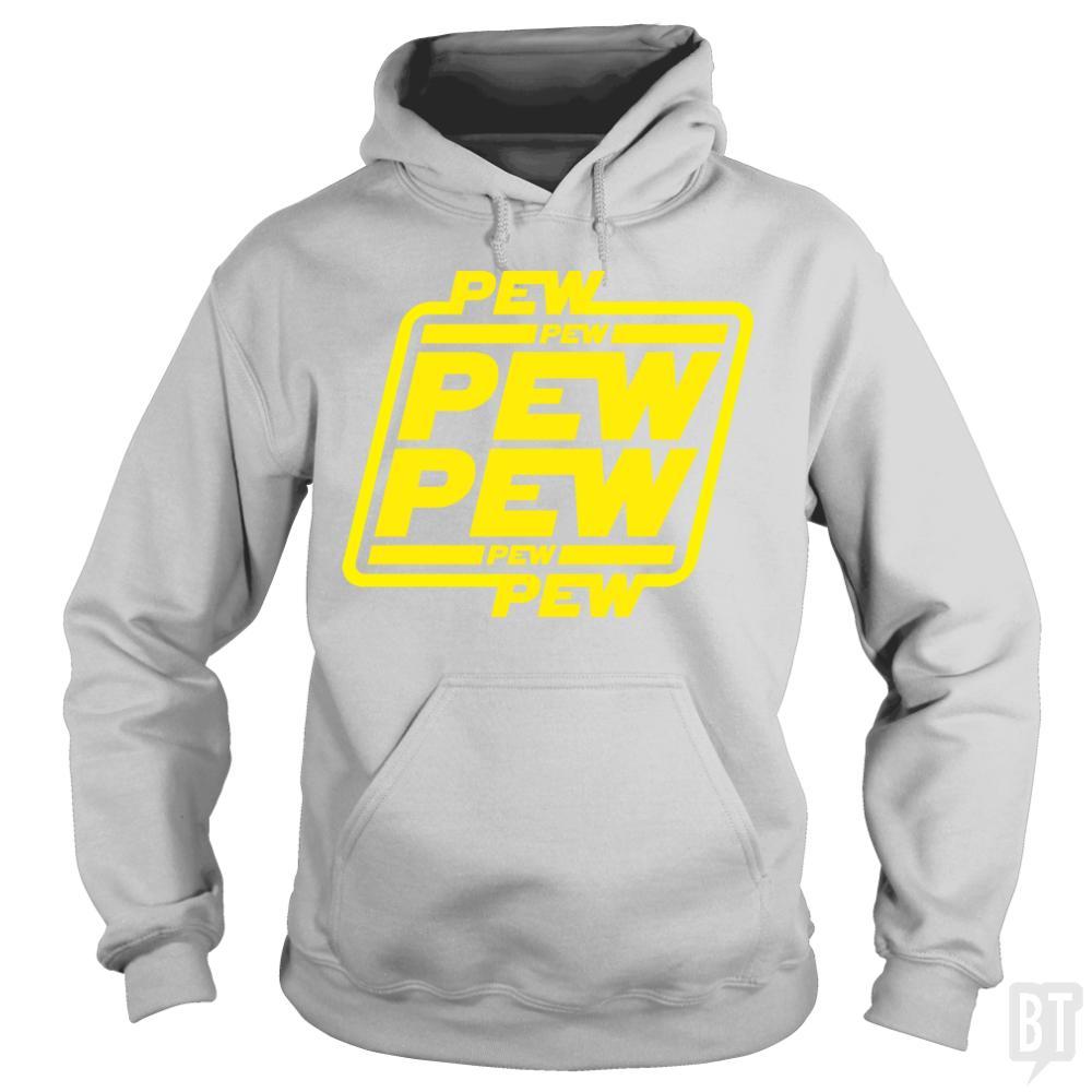 SunFrog-Busted Bomdesignz Hoodie / Sport Grey / S PEW PEW