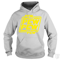 Load image into Gallery viewer, SunFrog-Busted Bomdesignz Hoodie / Sport Grey / S PEW PEW
