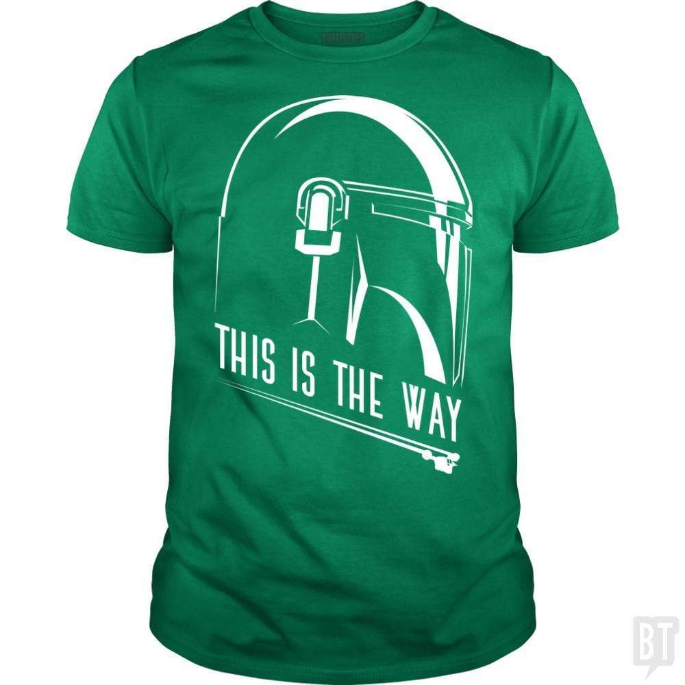 SunFrog-Busted Bomdesignz Classic Guys / Unisex Tee / Irish Green / S This is the way