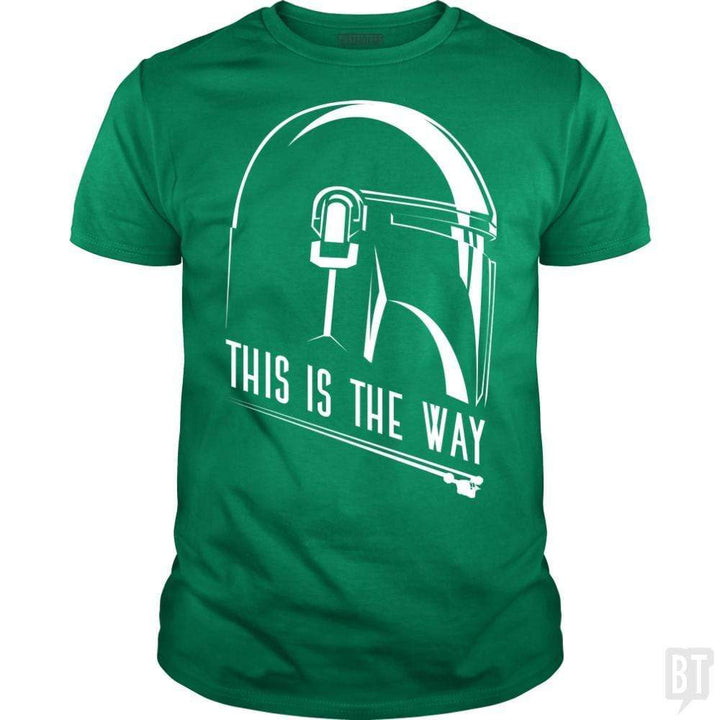 SunFrog-Busted Bomdesignz Classic Guys / Unisex Tee / Irish Green / S This is the way