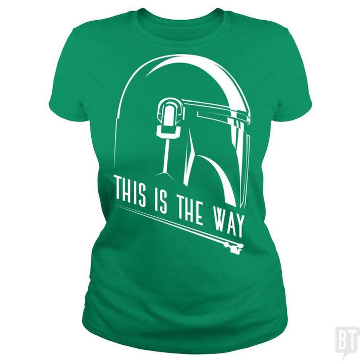 SunFrog-Busted Bomdesignz Classic Ladies Tee / Irish Green / S This is the way