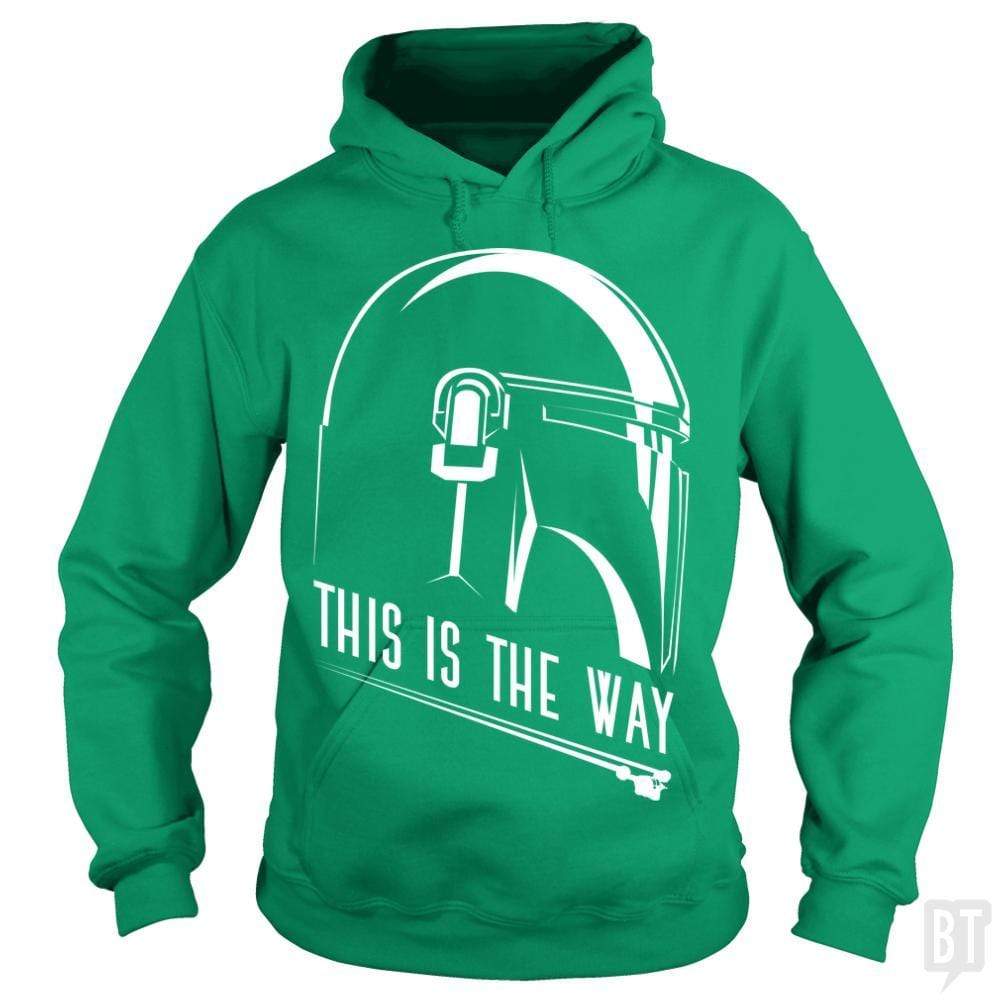 SunFrog-Busted Bomdesignz Hoodie / Irish Green / S This is the way