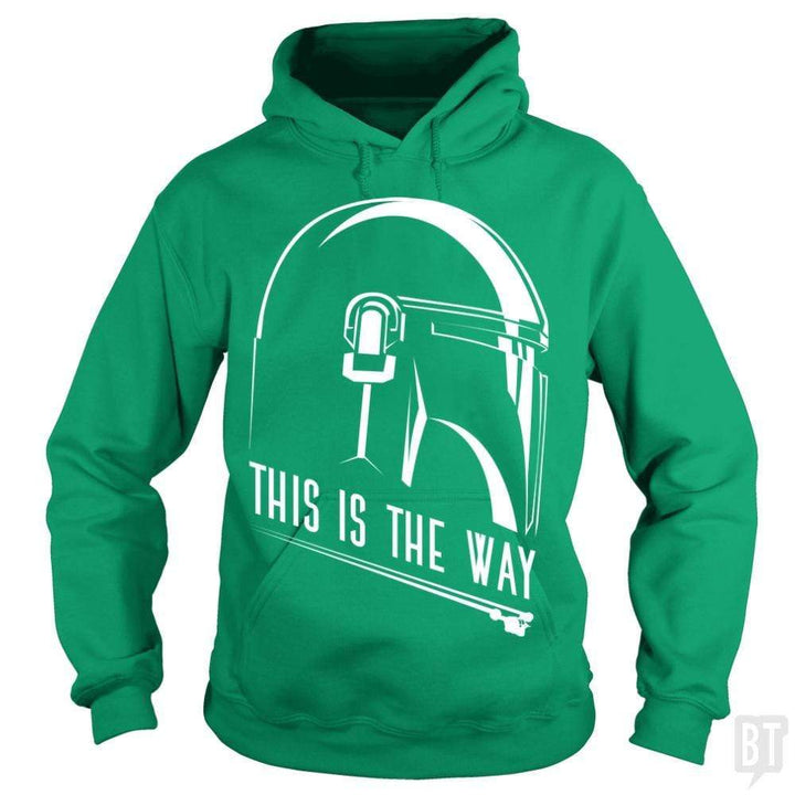 SunFrog-Busted Bomdesignz Hoodie / Irish Green / S This is the way