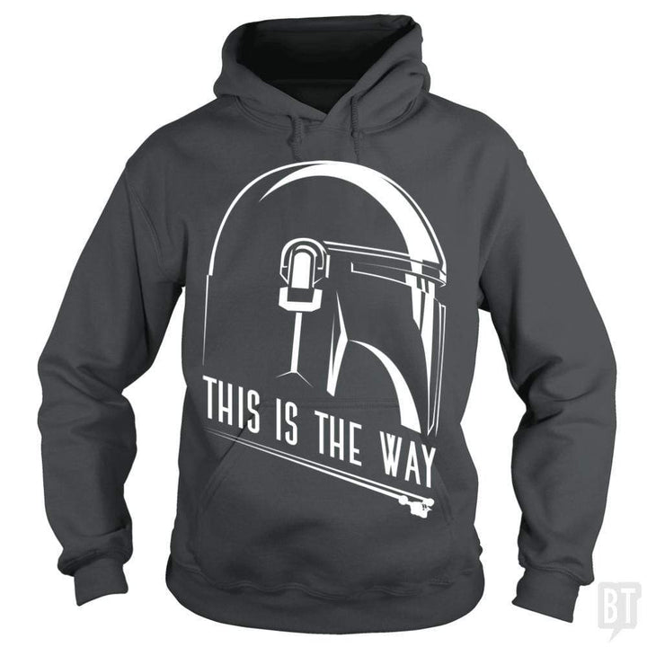 SunFrog-Busted Bomdesignz Hoodie / Dark Heather / S This is the way