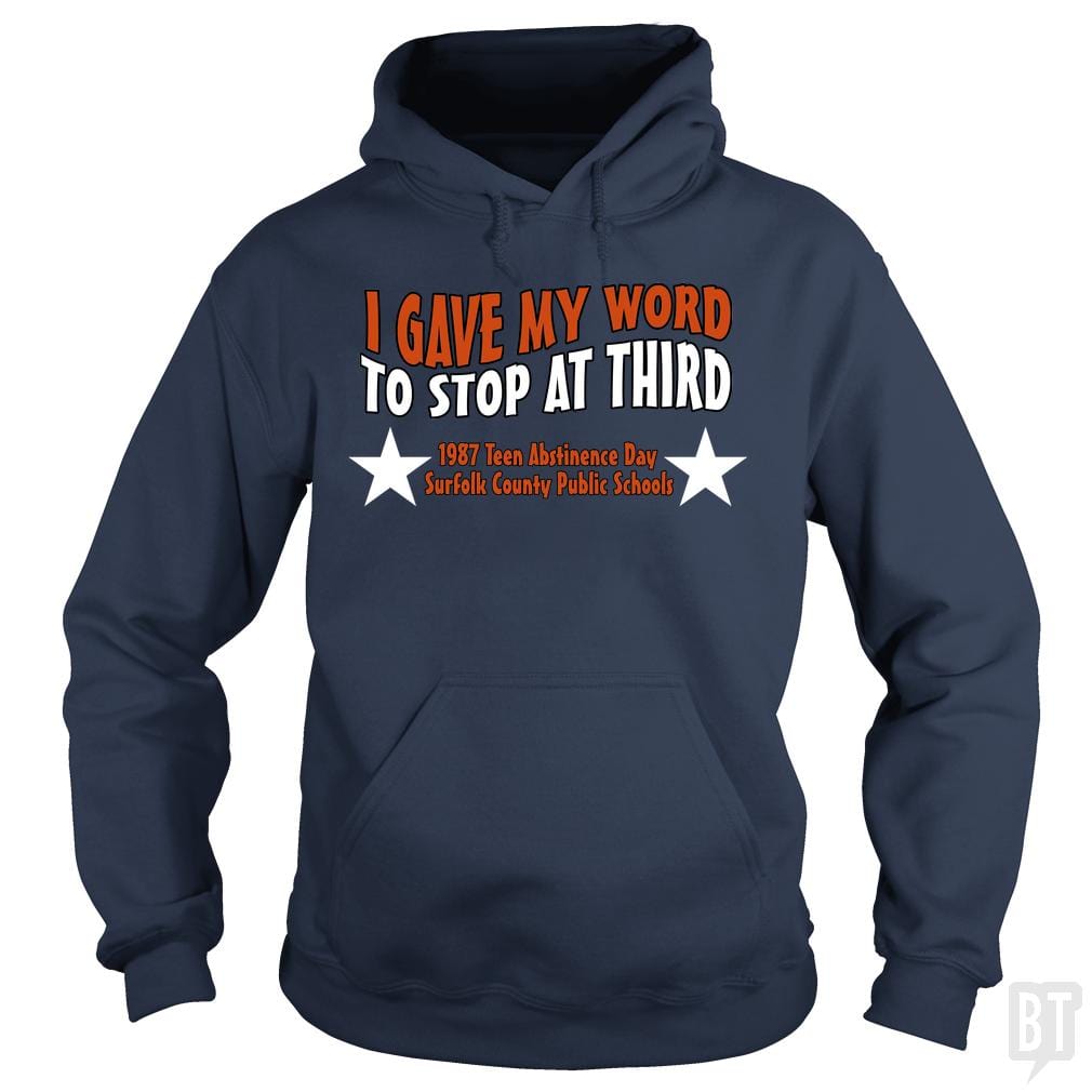 SunFrog-Busted BustedTees Hoodie / Navy Blue / S Abstinence