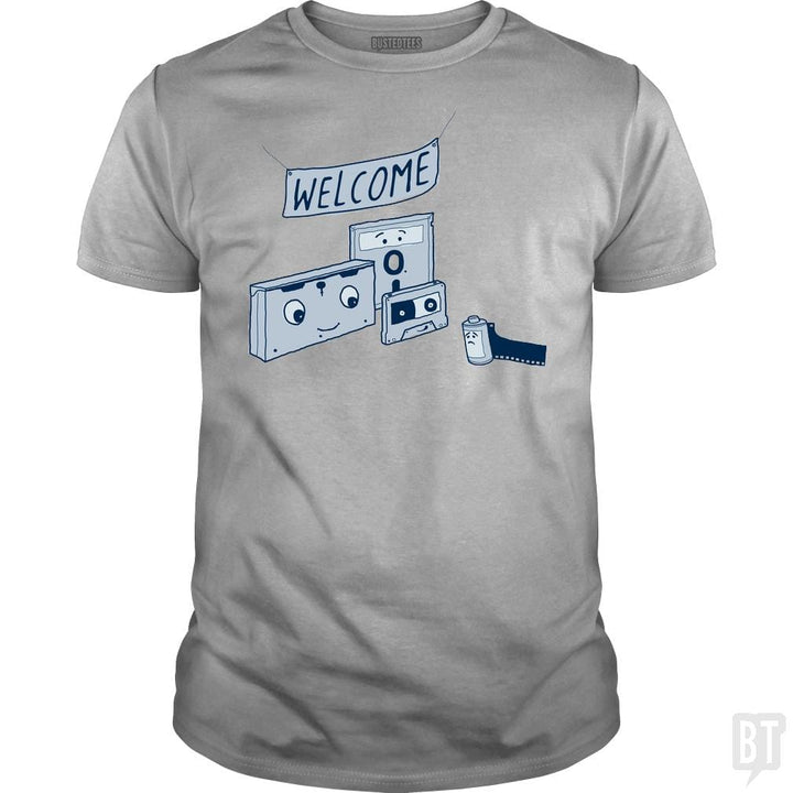 SunFrog-Busted BustedTees Classic Guys / Unisex Tee / Sport Grey / S Analog Retirement