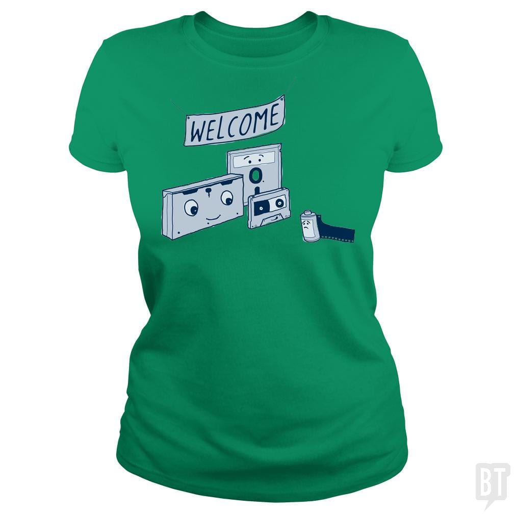 SunFrog-Busted BustedTees Classic Ladies Tee / Irish Green / S Analog Retirement