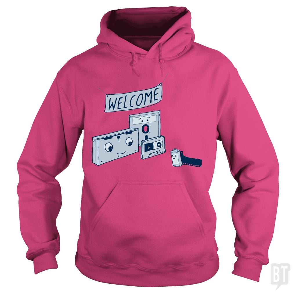 SunFrog-Busted BustedTees Hoodie / Heliconia / S Analog Retirement