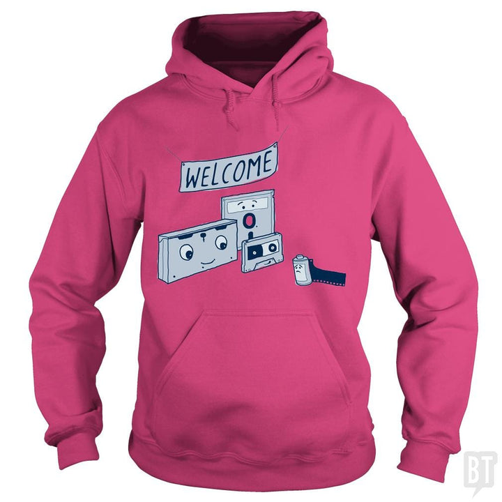 SunFrog-Busted BustedTees Hoodie / Heliconia / S Analog Retirement