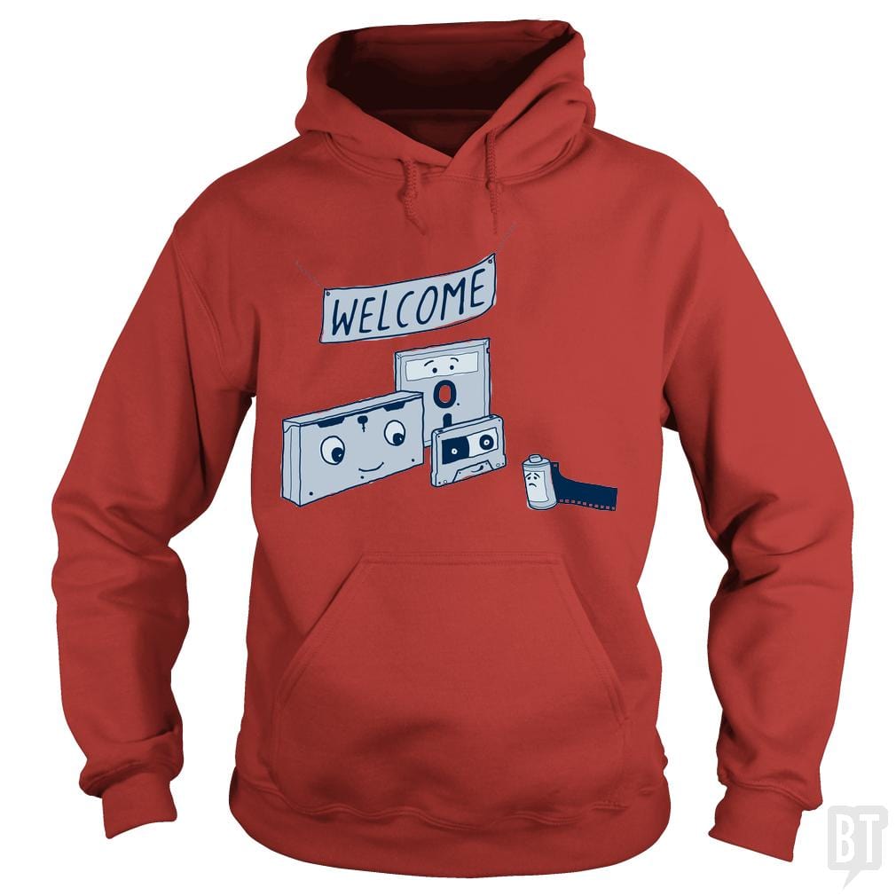 SunFrog-Busted BustedTees Hoodie / Red / S Analog Retirement