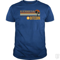 Load image into Gallery viewer, SunFrog-Busted BustedTees Classic Guys / Unisex Tee / Royal Blue / S BTC Retirement Plan
