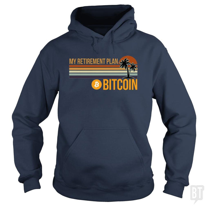 SunFrog-Busted BustedTees Hoodie / Navy Blue / S BTC Retirement Plan