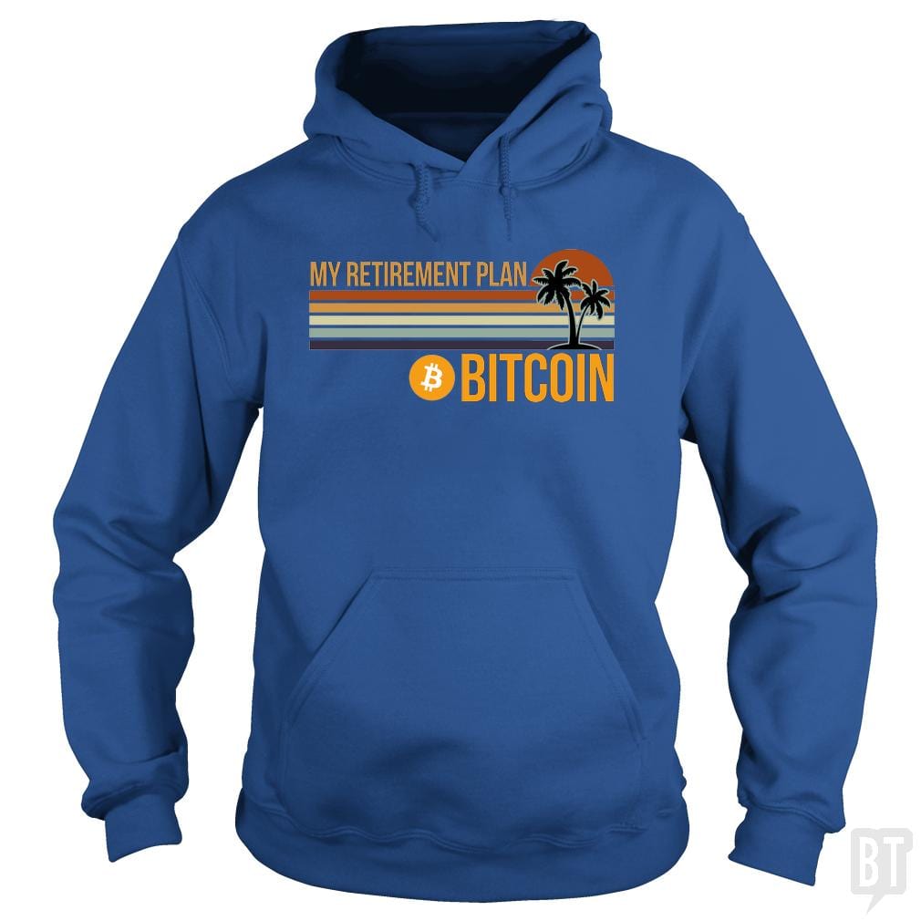 SunFrog-Busted BustedTees Hoodie / Royal Blue / S BTC Retirement Plan