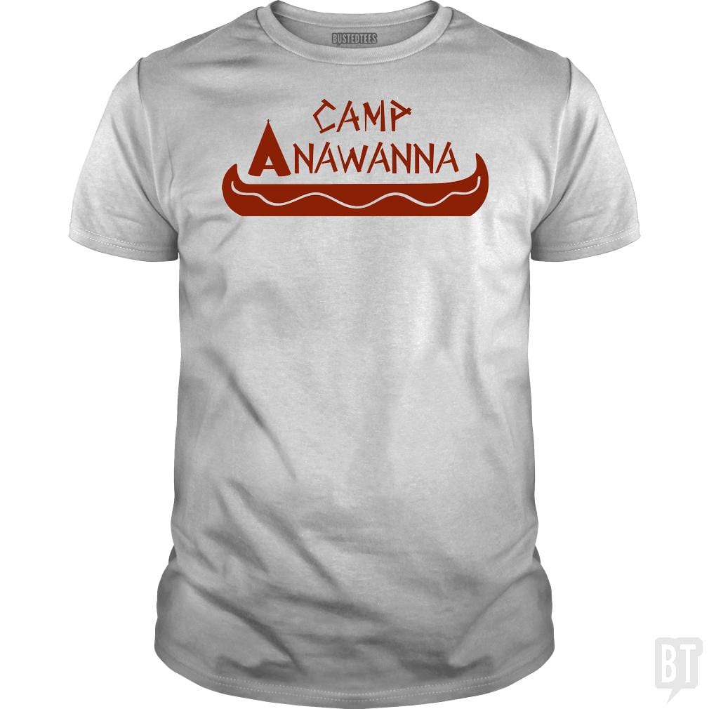 SunFrog-Busted BustedTees Classic Guys / Unisex Tee / White / S Camp Anawanna