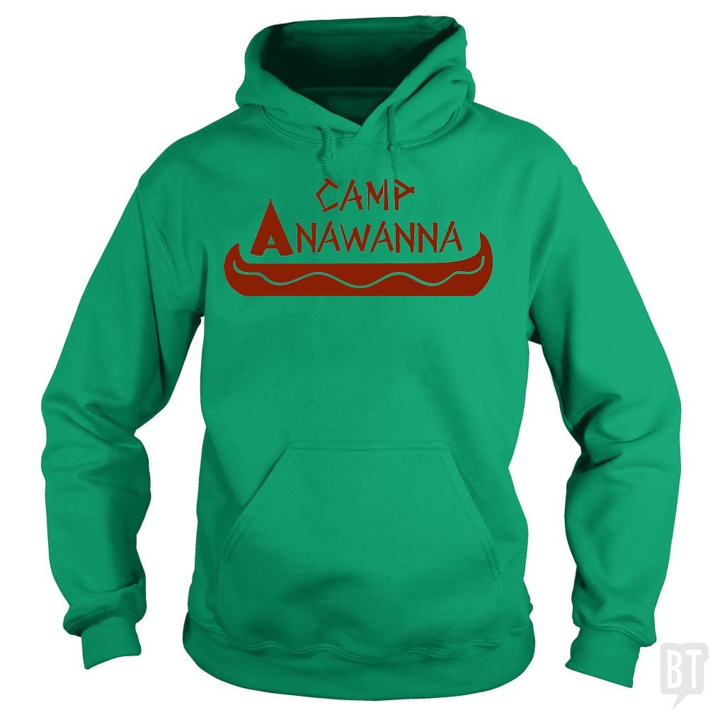 SunFrog-Busted BustedTees Hoodie / Irish Green / S Camp Anawanna